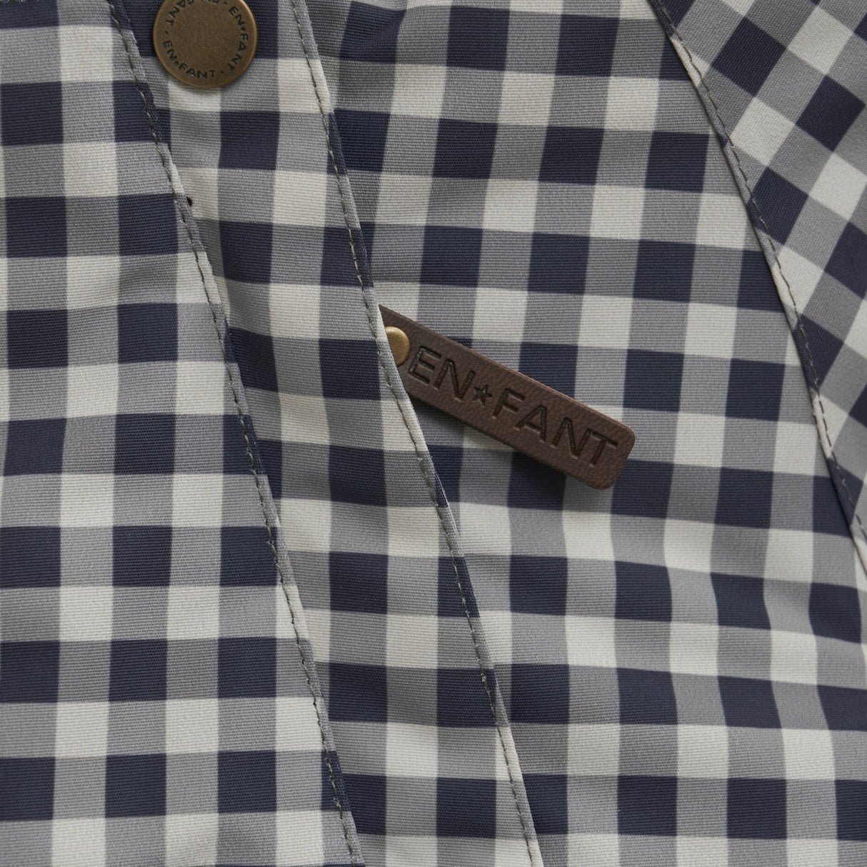 En Fant Ebony Baby Snowsuit Aop