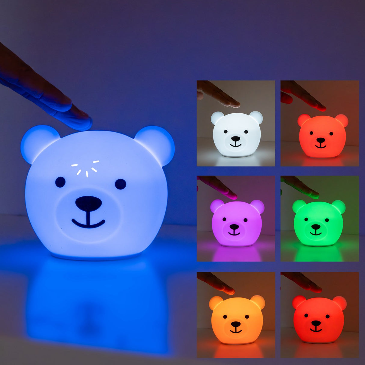 Zazu White Bor The Bear Nightlight