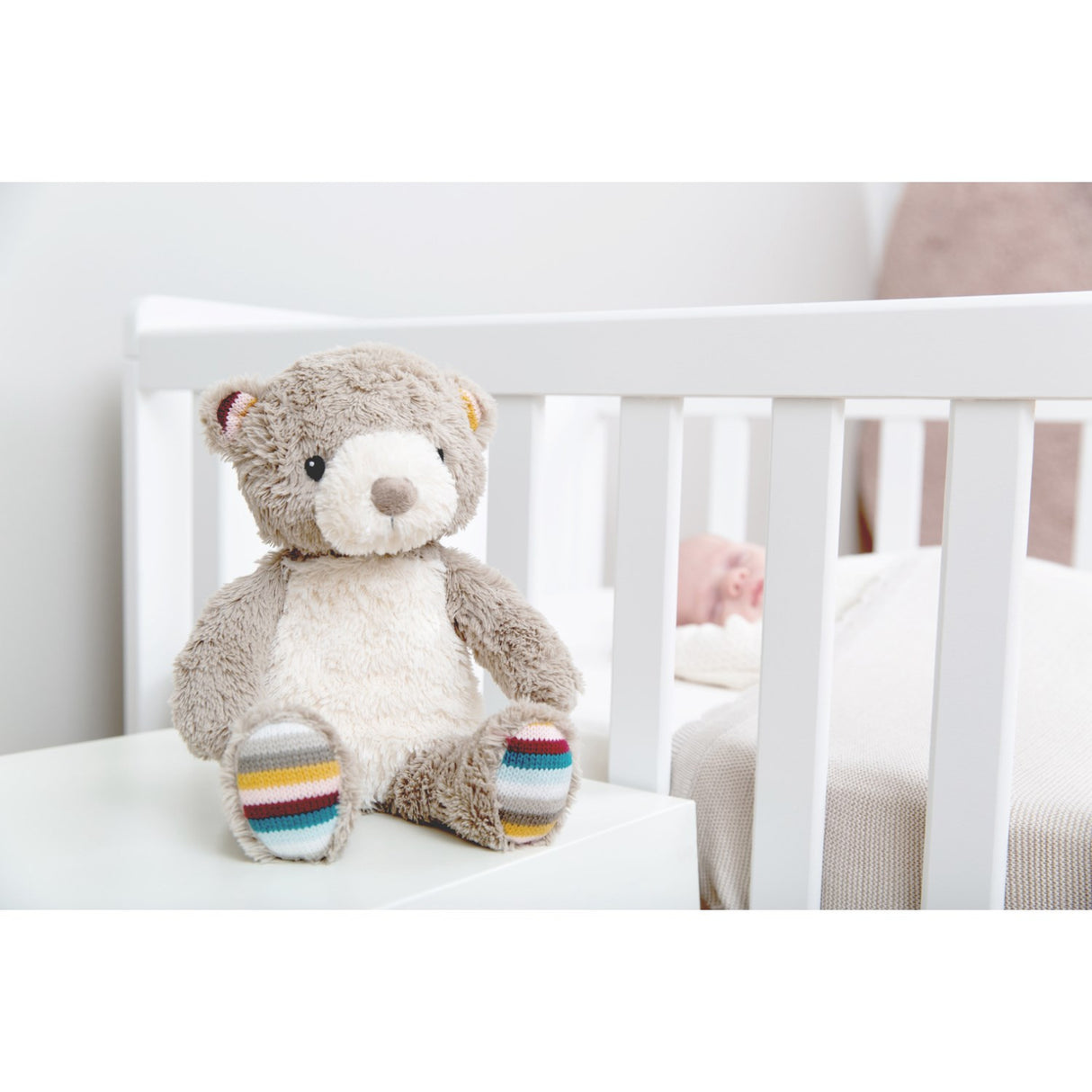 Zazu Beige Bruno The Bear Sleep Shusher