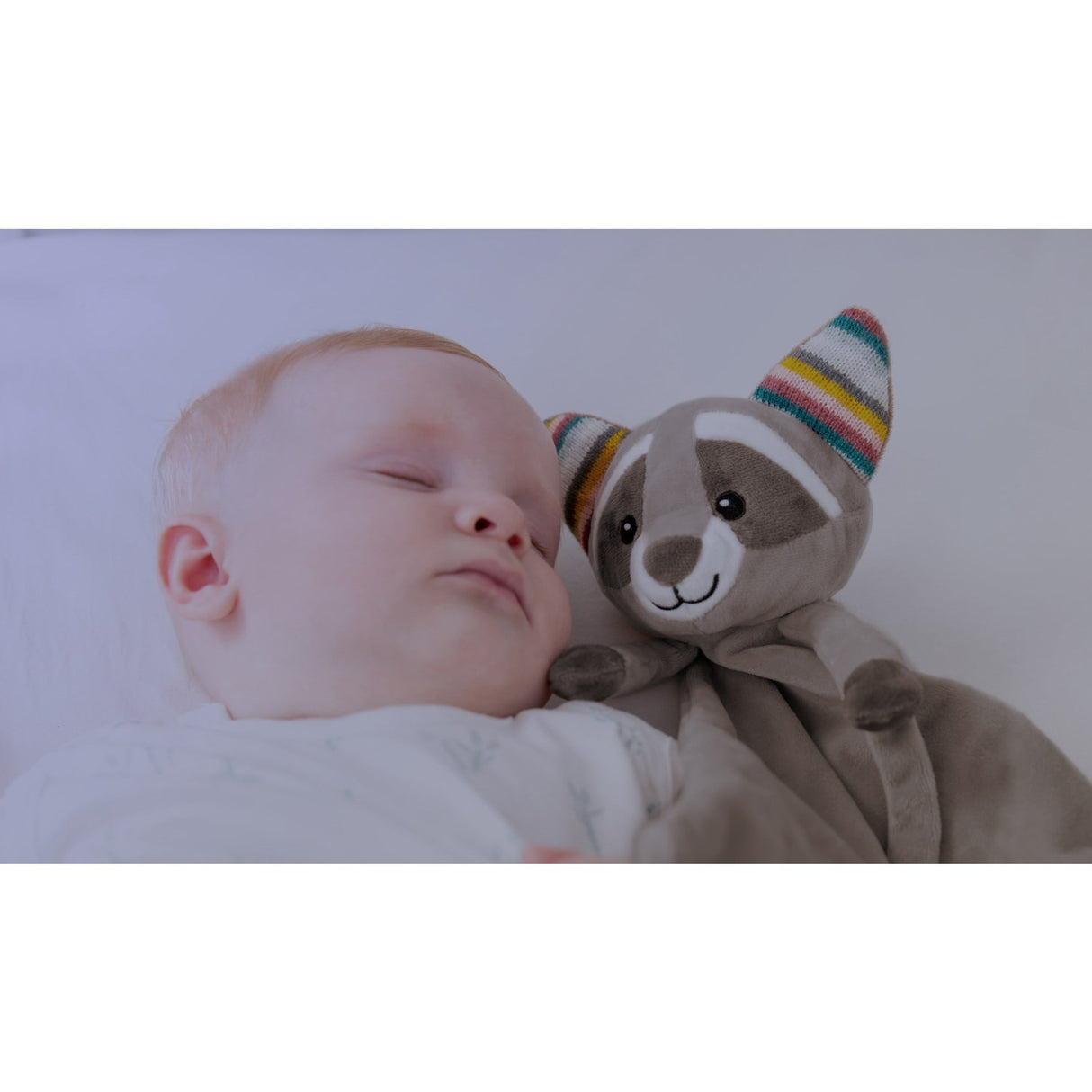 Zazu Brown Robin The Racoon Comforter With Sound