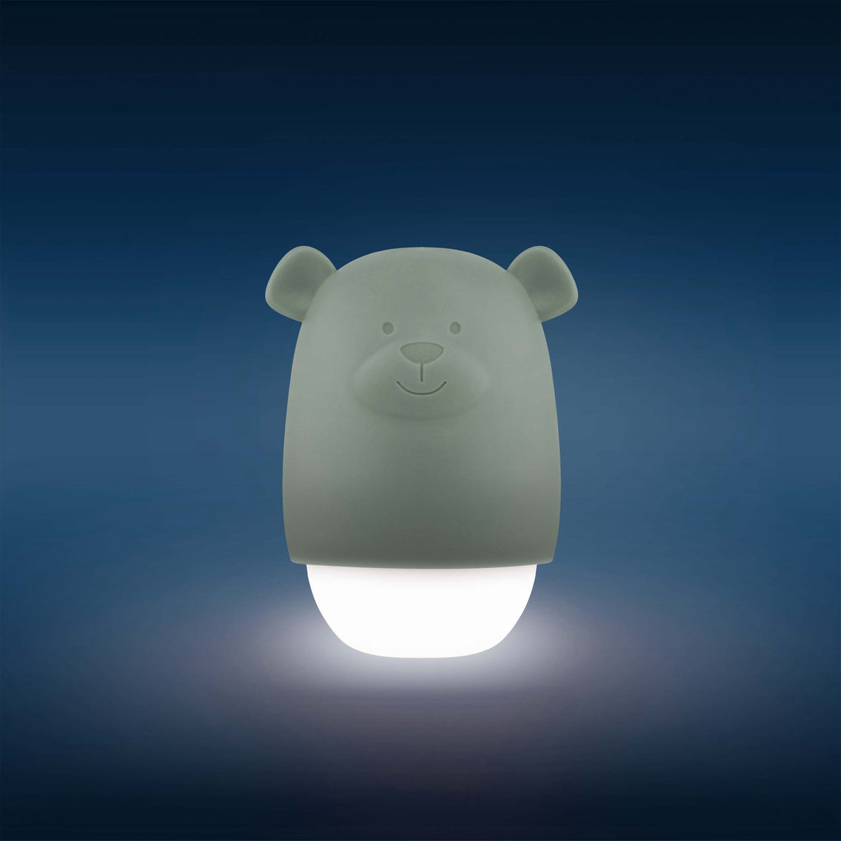 Zazu Green Benny The Bear Portable Nightlight