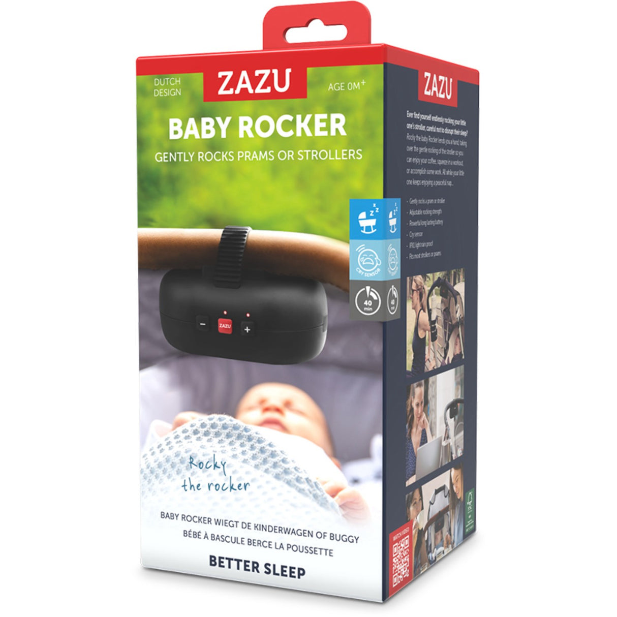 Zazu Black Robby The Baby Rocker