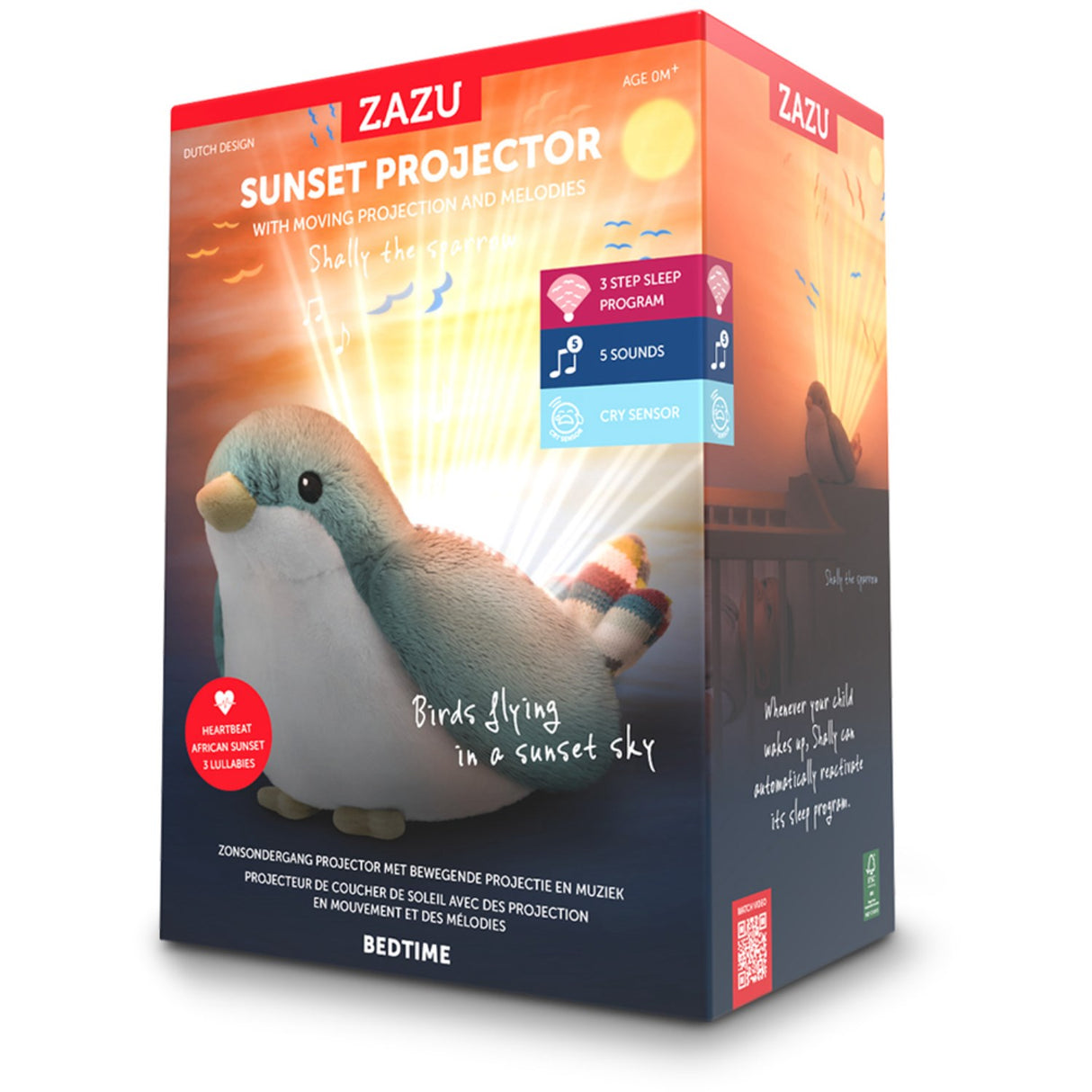 Zazu Red Shally The Sparrow Projector