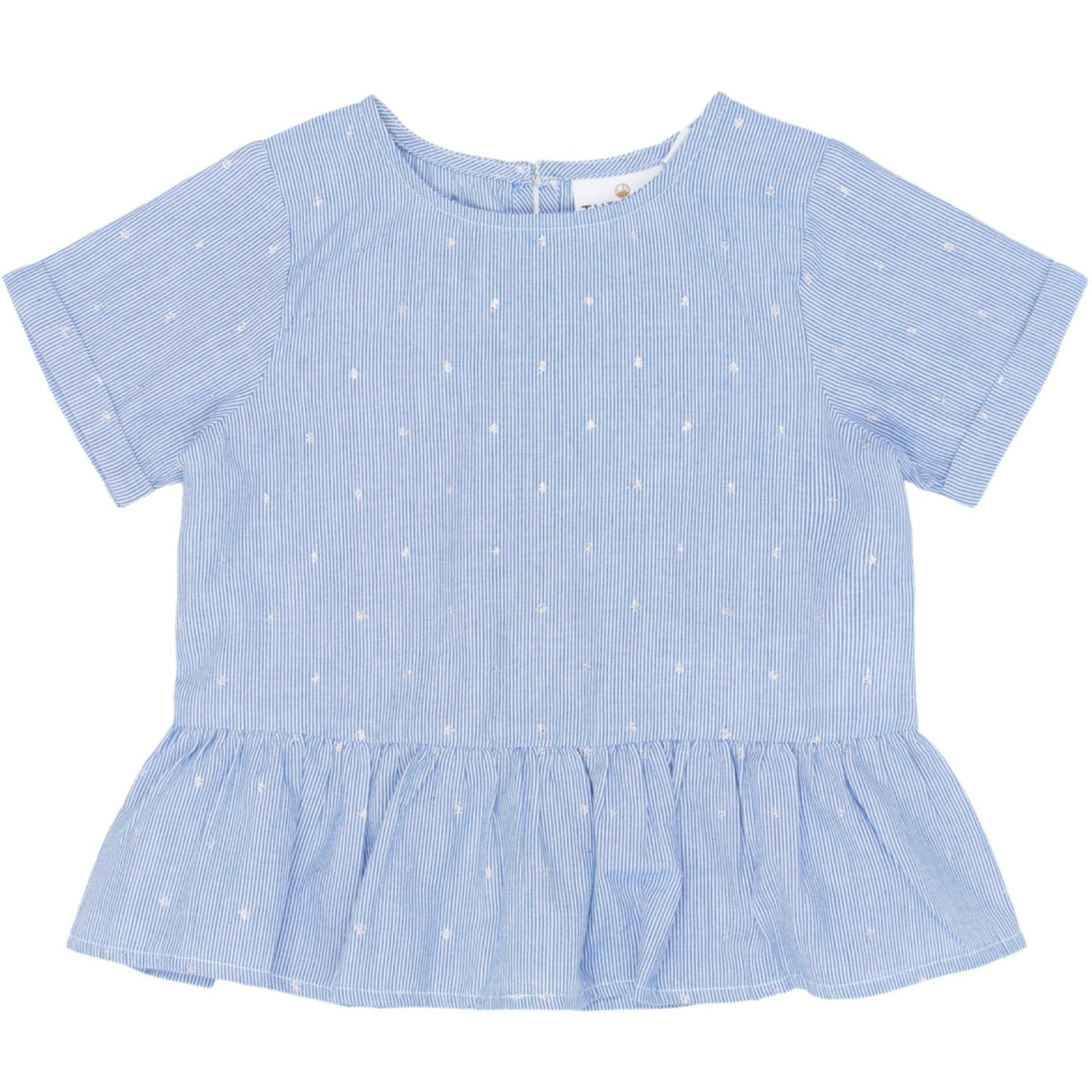 THE NEW Siblings Forever Blue Striped Tnstthea S_S Top