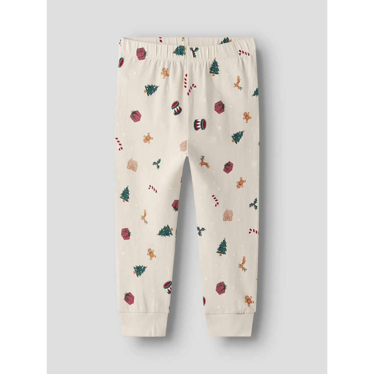 Name It Whitecap Gray Xmas AOP Nmnvismas Ls Nightset