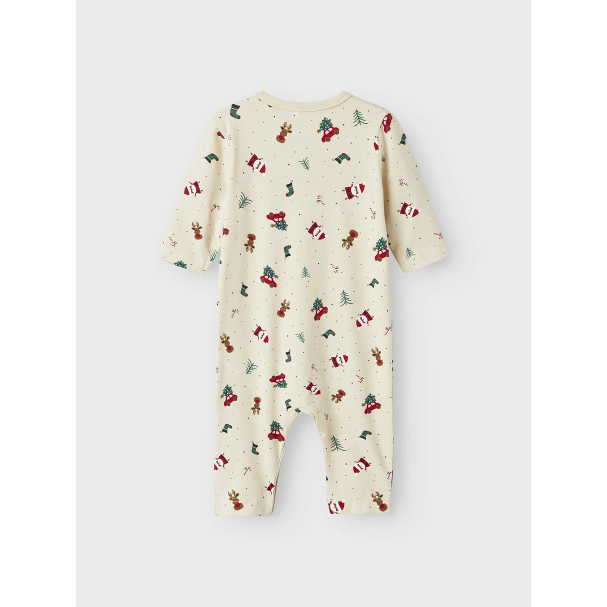 Name It Whitecap Gray Christmas Elements Vismas Nightsuit