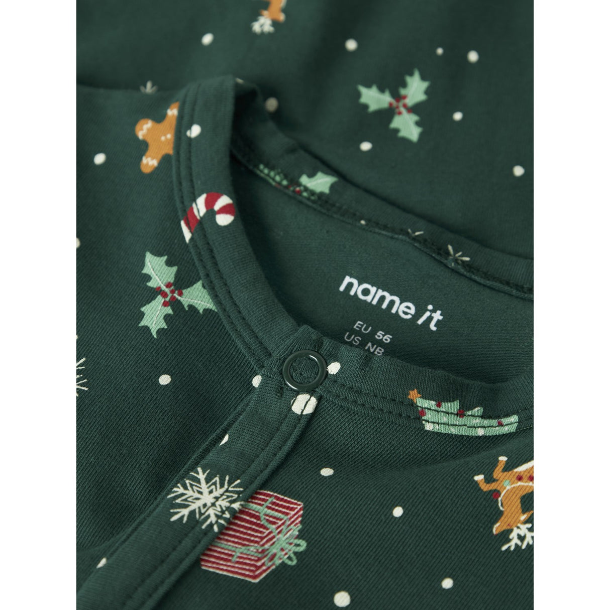 Name It Botanical Garden Xmas AOP Nbnvismas Ls Nightsuit