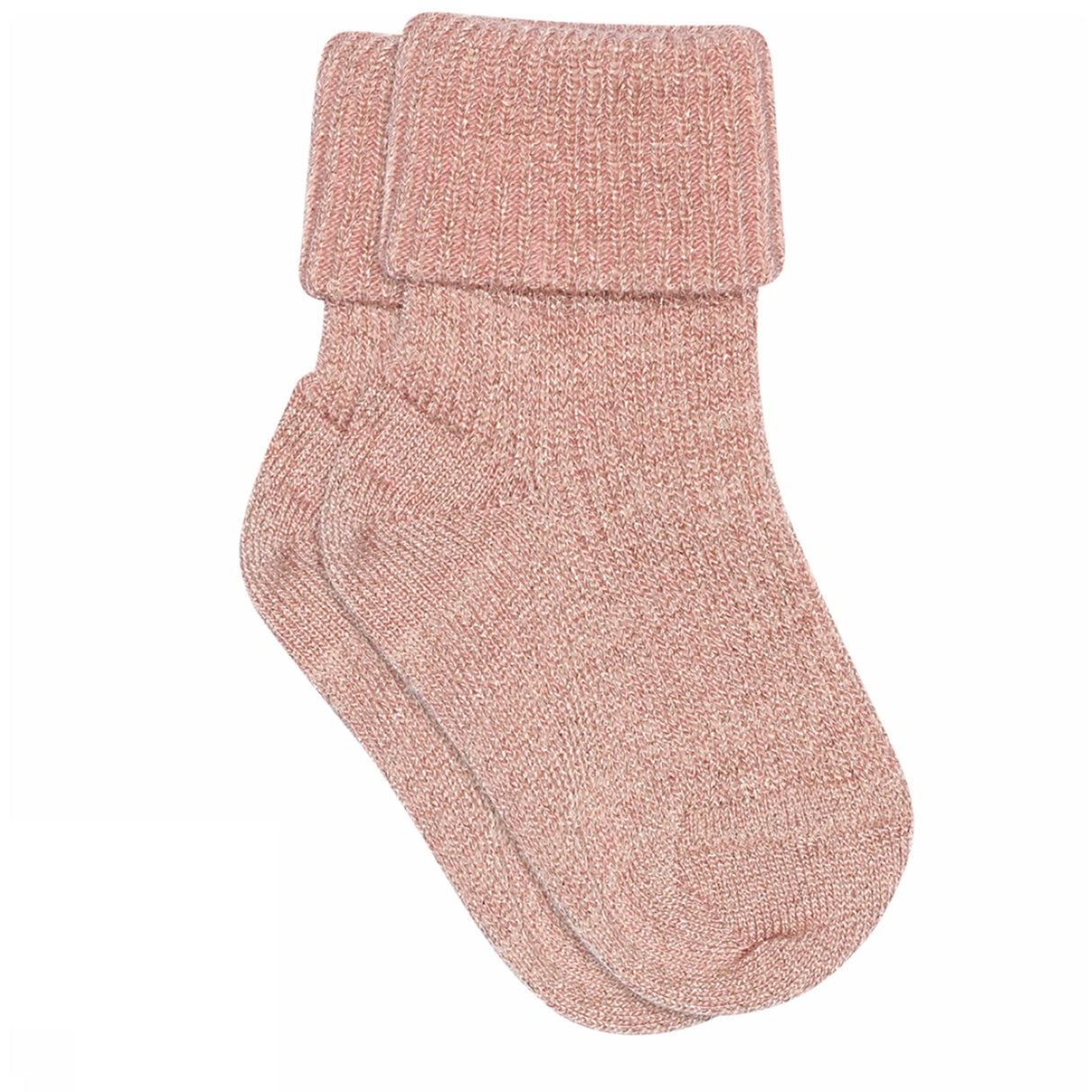Mp Danmark Silver Pink Ida Glitter Socks