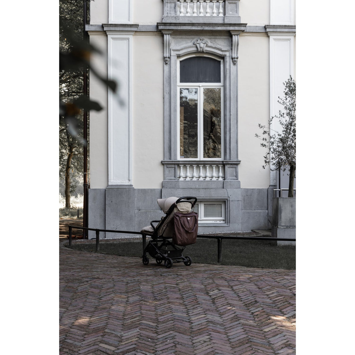 KAS Kopenhagen Brown Kas Multi Purpose Tote With Fold