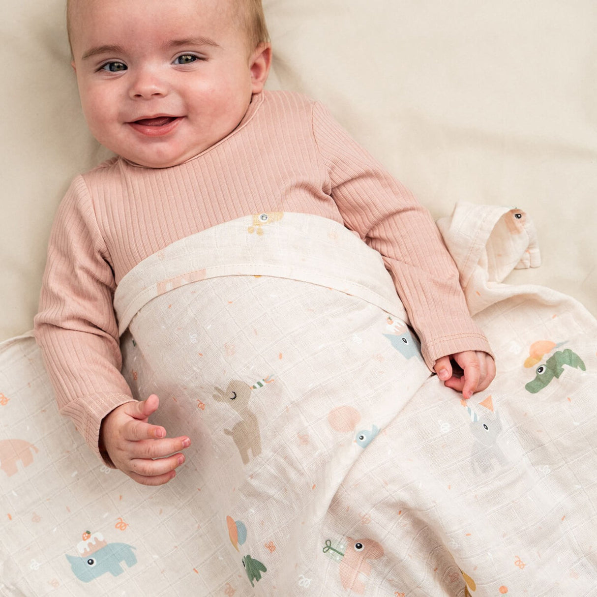 DonebyDeer Celebration Powder Baby Swaddle