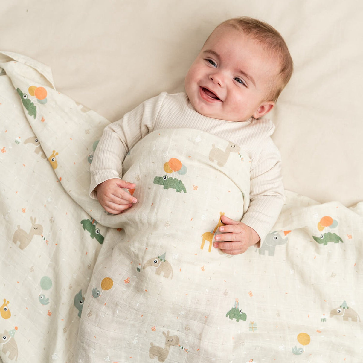 DonebyDeer Celebration Sand Baby Swaddle