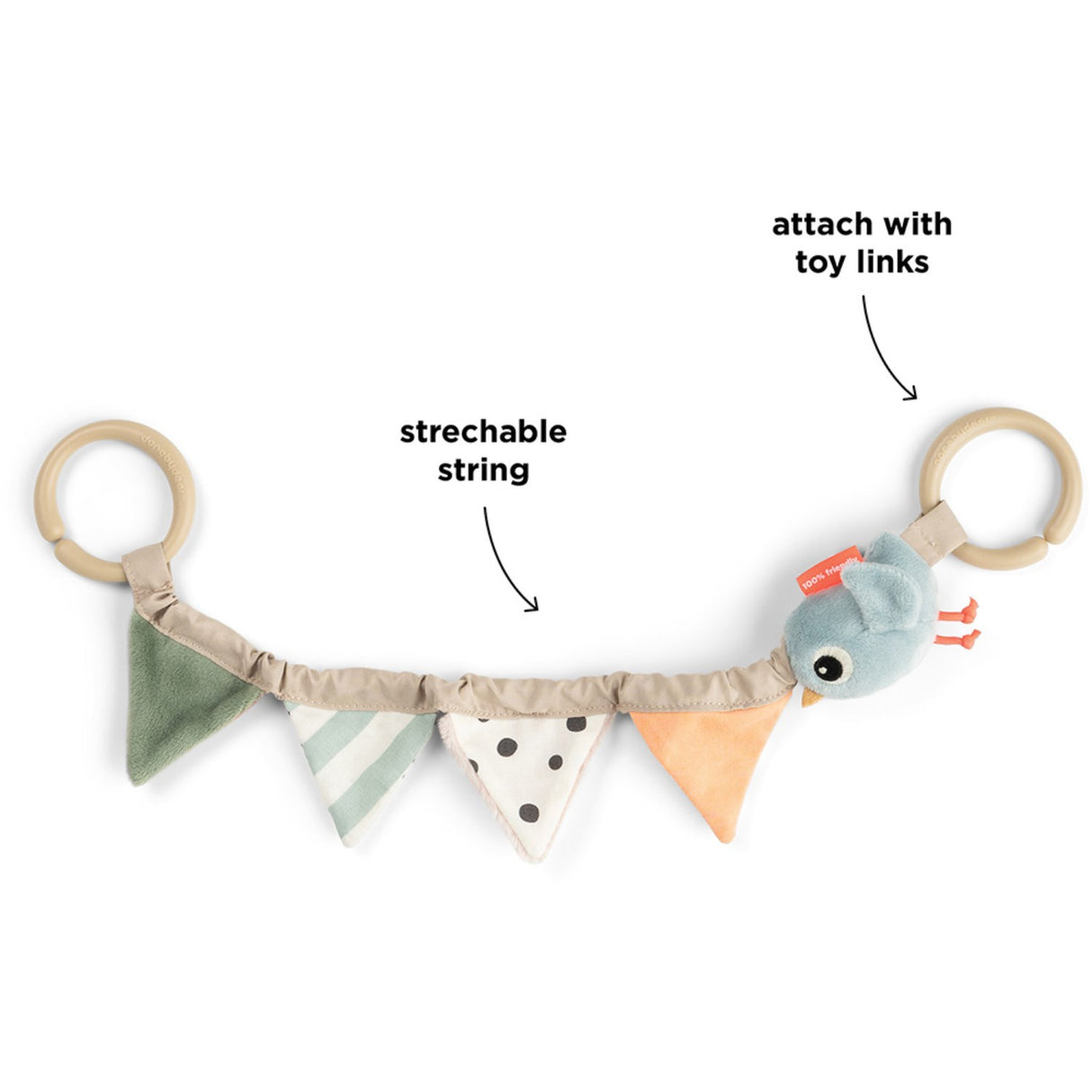 DonebyDeer Celebration Colour Mix Stroller Chain