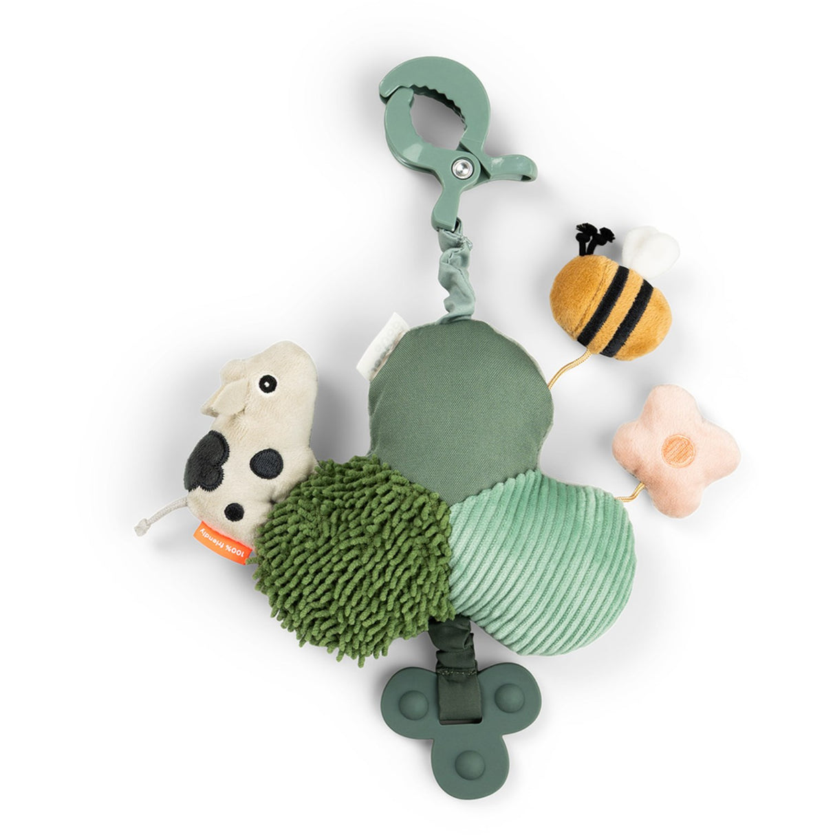 DonebyDeer Tiny Farm Green Aktivitetsspejl With Clip