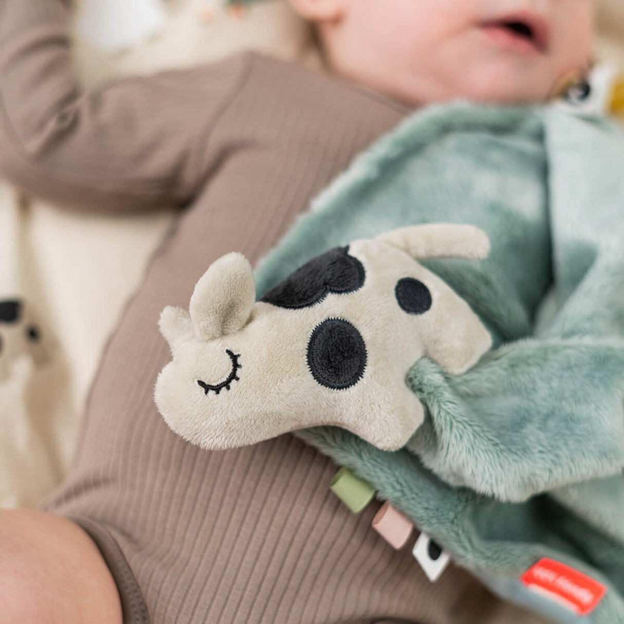 DonebyDeer Dotti Blue Cuddle Cloth