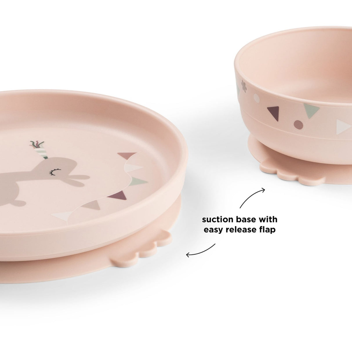 DonebyDeer Celebration Powder Foodie Dinner Set With Sugekop