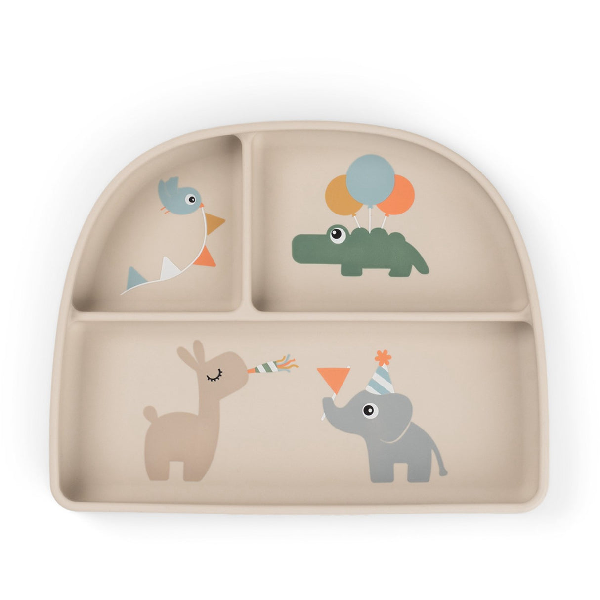 DonebyDeer Celebration Sand Stick&Stay Inddelt Plate