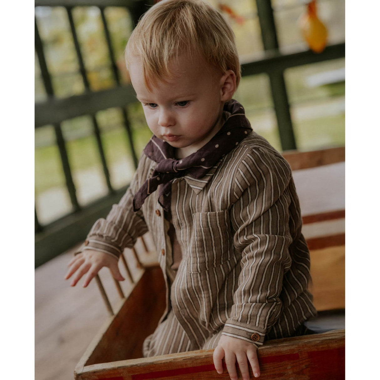 Fliink Pine Bark Stripe Elmo Pants