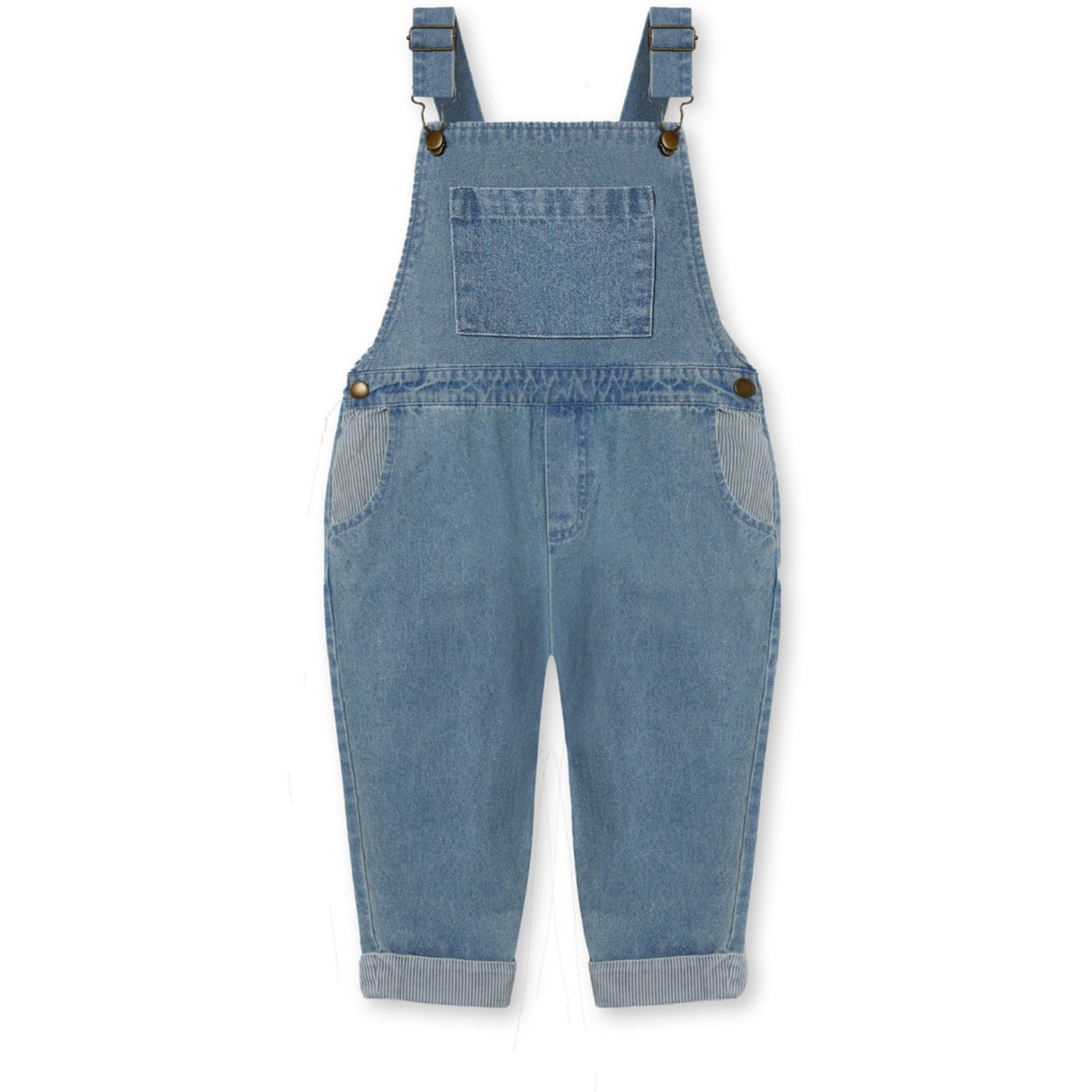Fliink Medium Denim Blue Don Contrast Overall