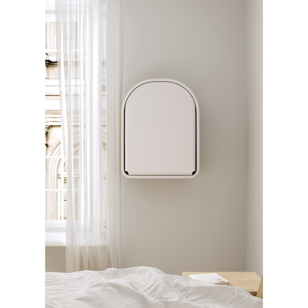 KAS Kopenhagen White Kai Wall Changing Table White