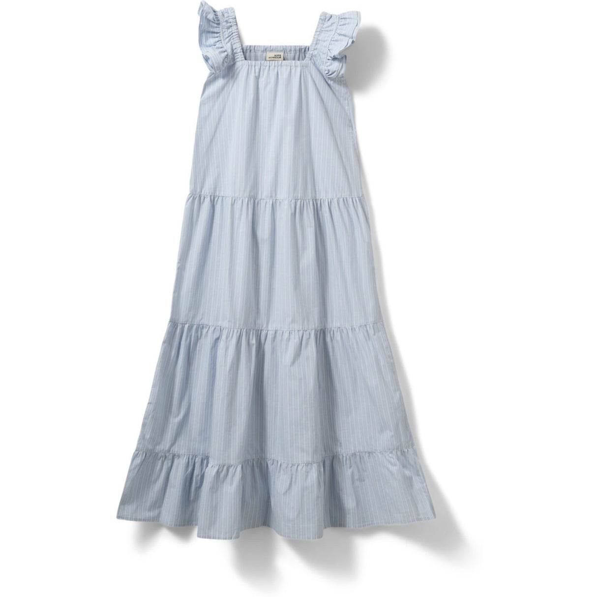 Sofie Schnoor Light Blue Striped Maurasy Dress