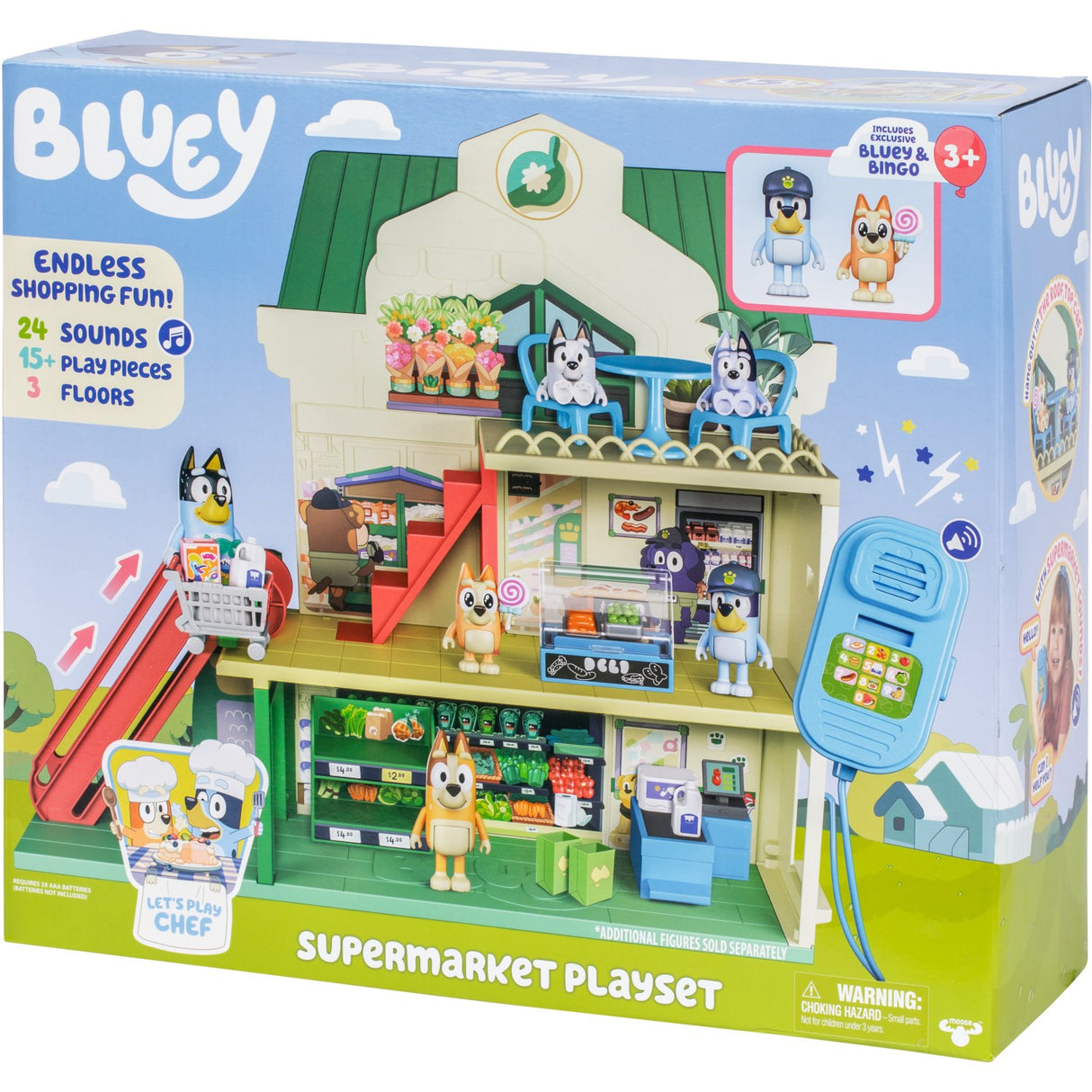 Bluey Supermarket Playset