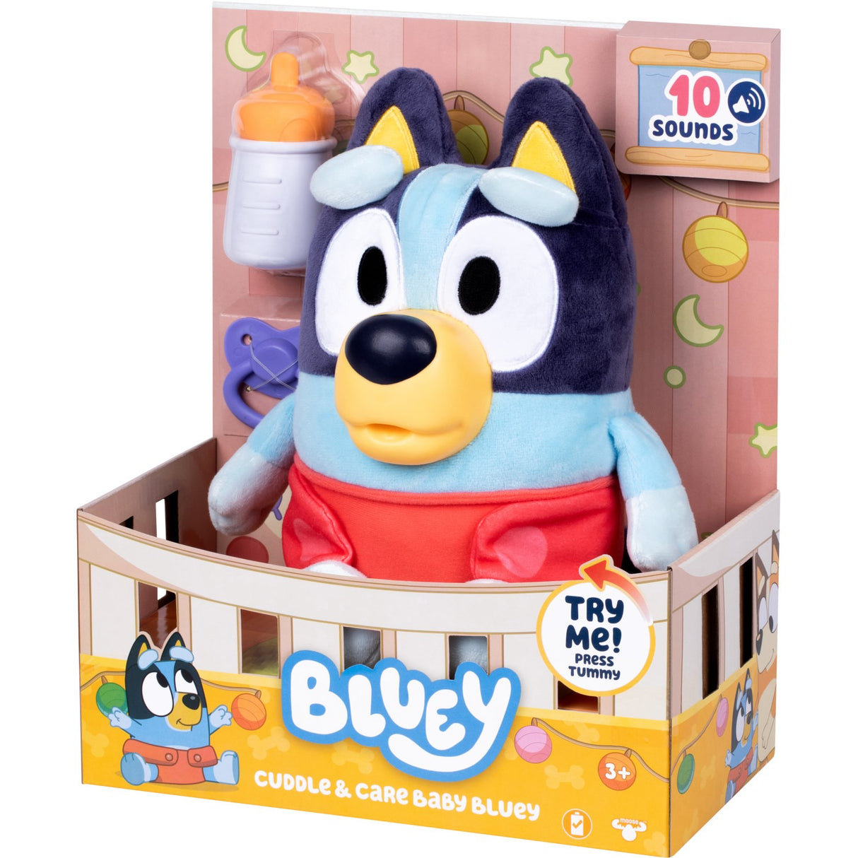 Bluey Cuddle & Care Baby Plush