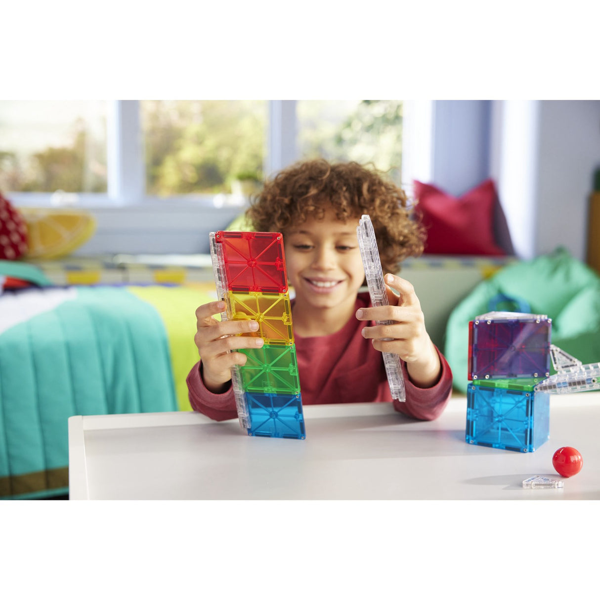 Magna-Tiles® Small Rail Racer 33 Pcs