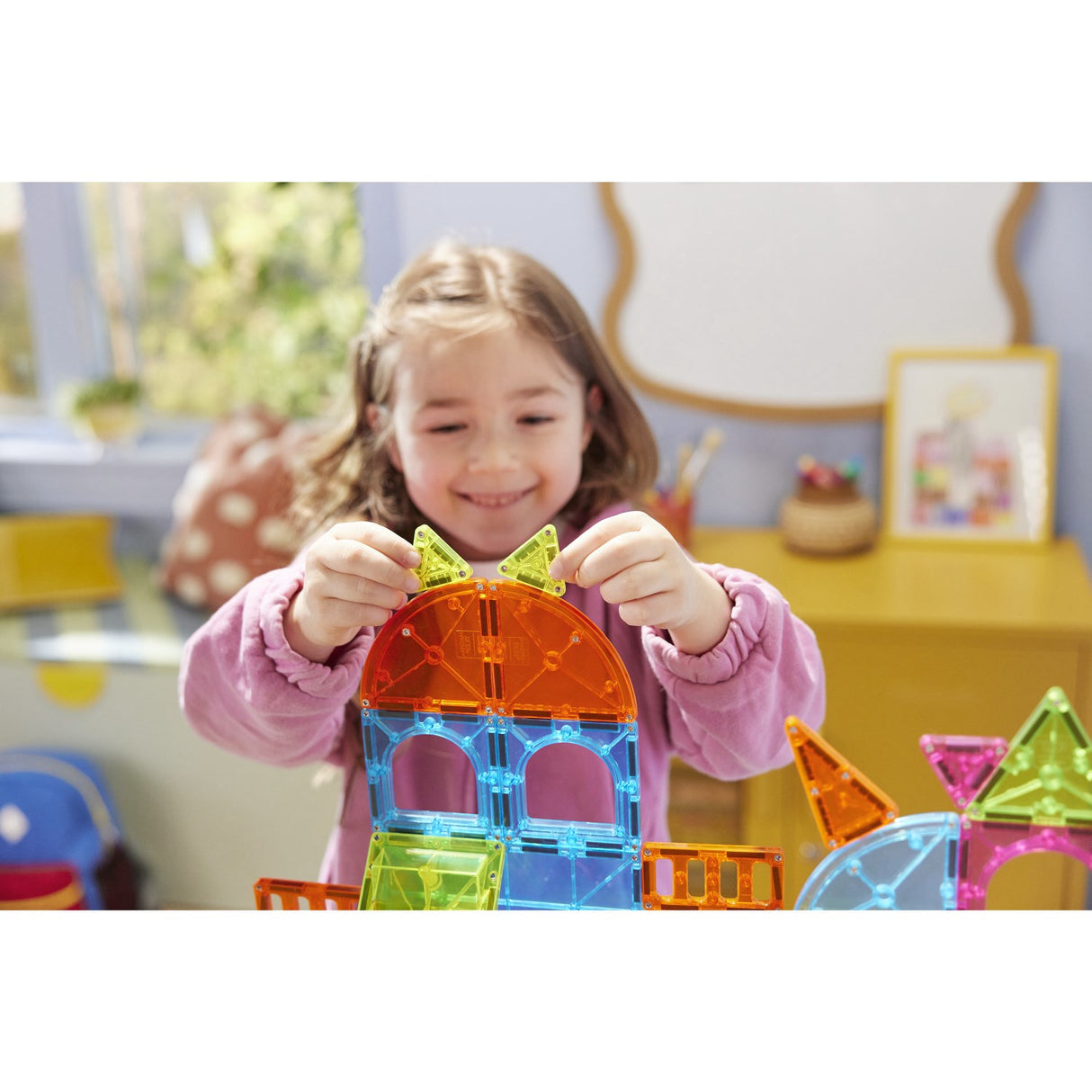 Magna-Tiles® City Center 110 Pcs