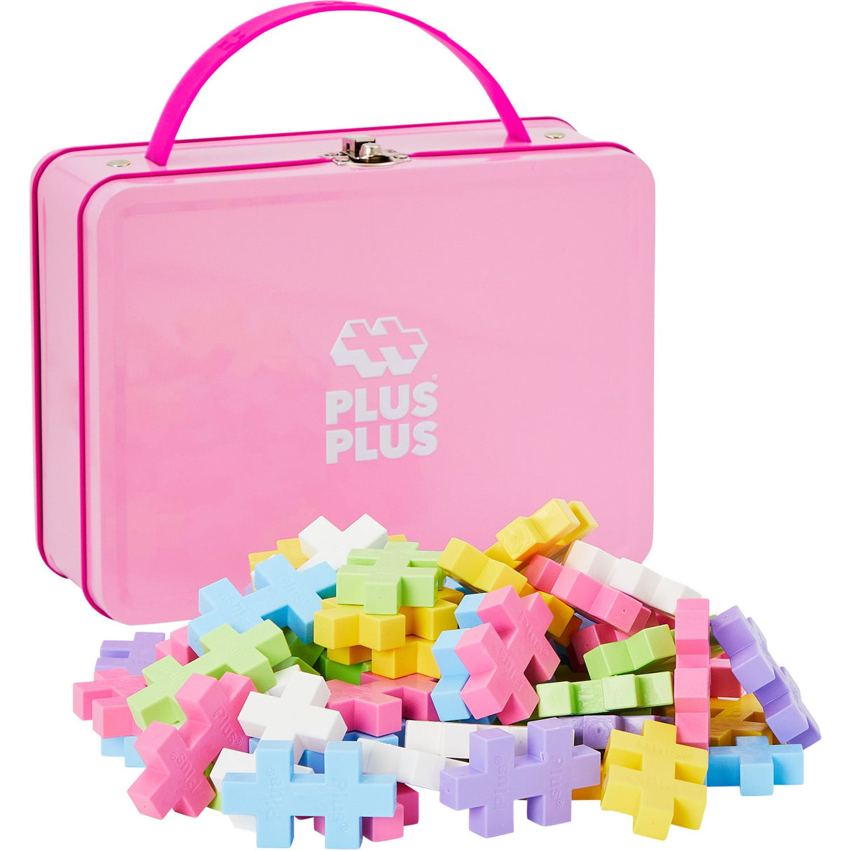 Plus-Plus BIG / Metal Suitcase Pastel