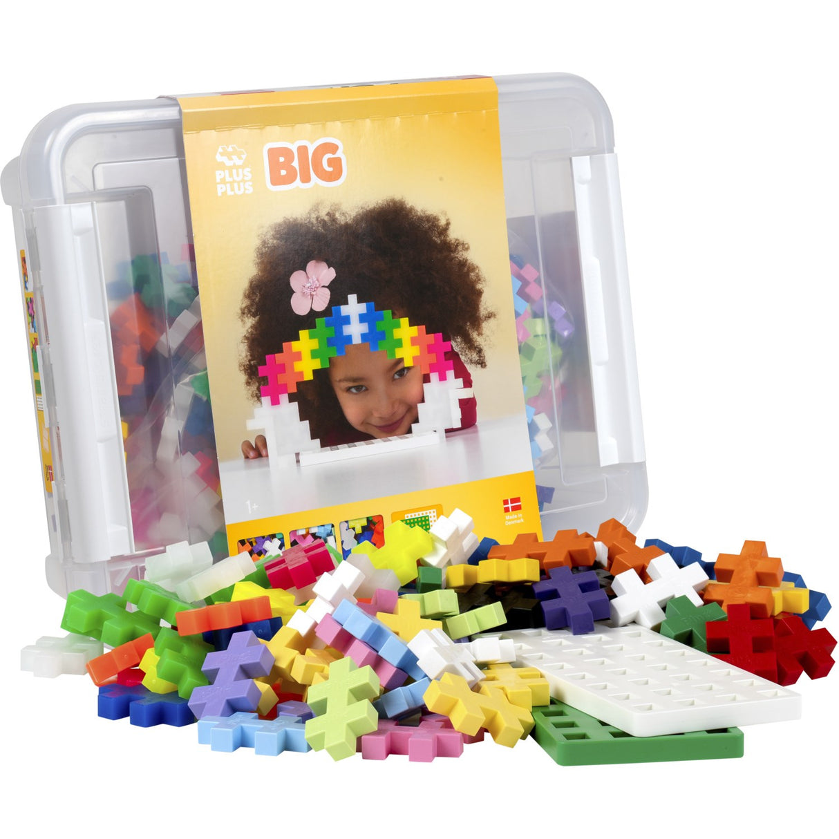Plus-Plus BIG Storage Box Mix / 200 Pcs