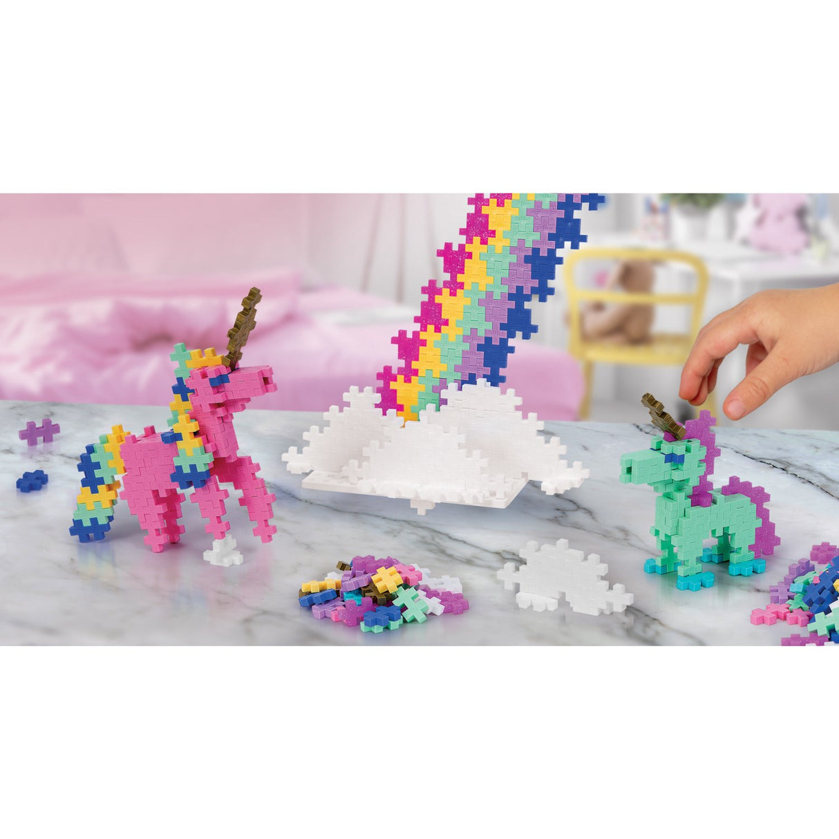 Plus-Plus Learn To Build Unicorns