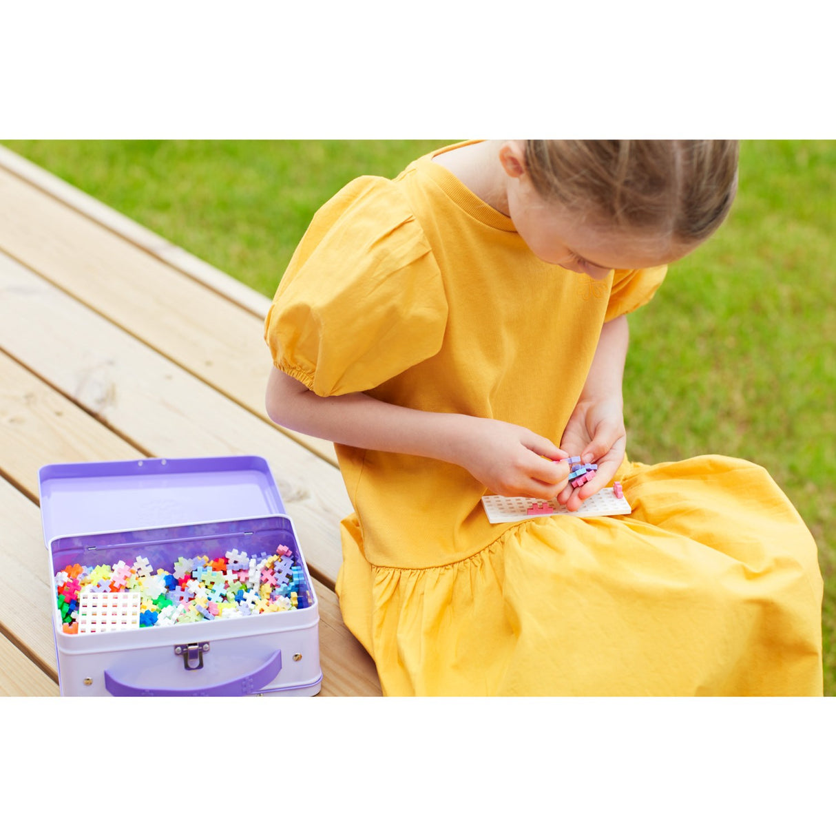 Plus-Plus Suitcase Pastel Metal