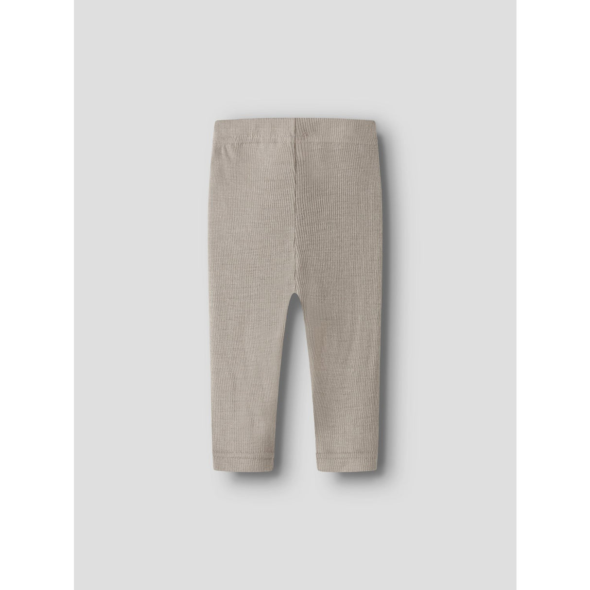 Lil'Atelier Feather Gray Nbnnalu Rib Wo/Mo Slim Leggings Lil