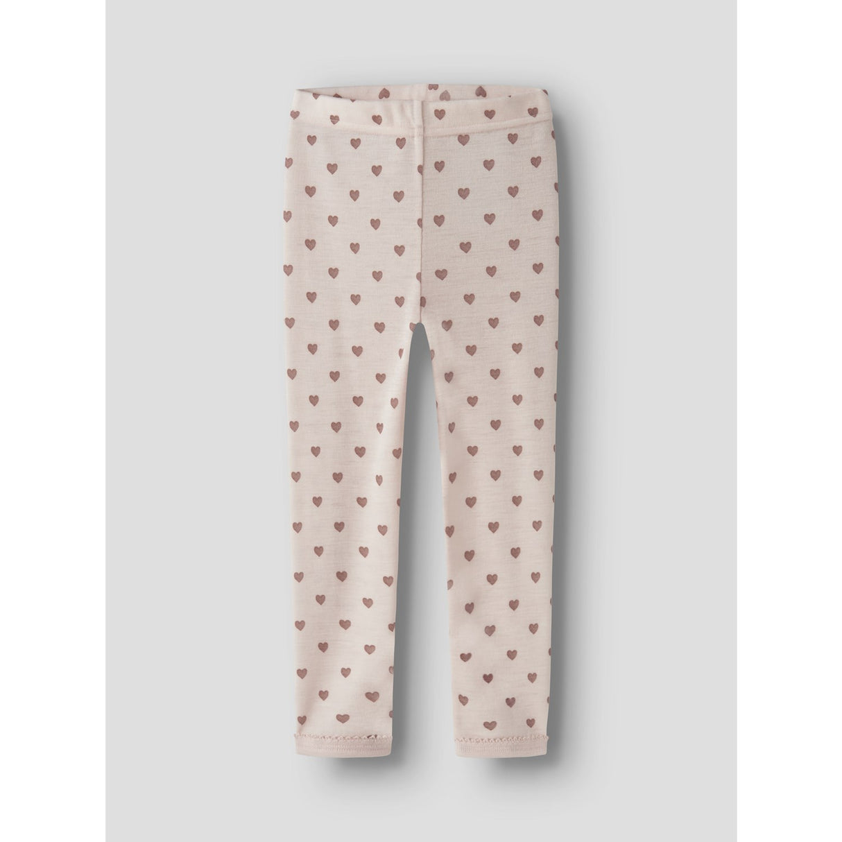 Lil'Atelier Morganite Heart Nmfnoel Nia Wool Slim Leggings Lil
