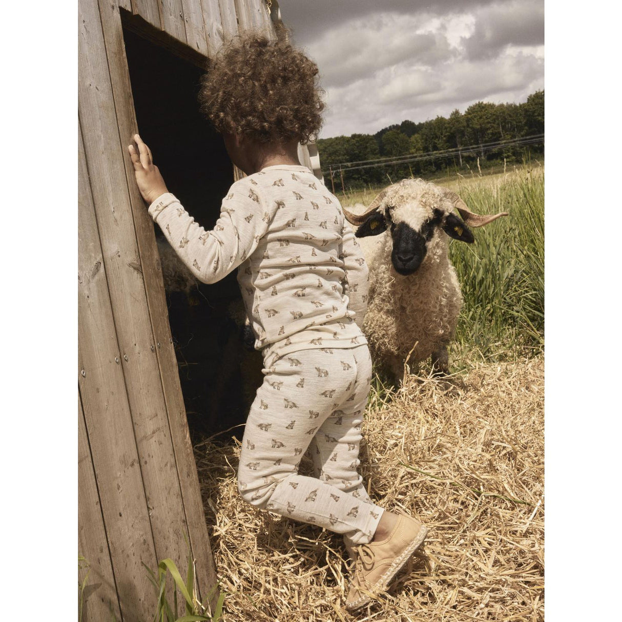 Lil'Atelier Turtledove Fox Nmmnalu Wo/Mo Ls Slim Top Lil
