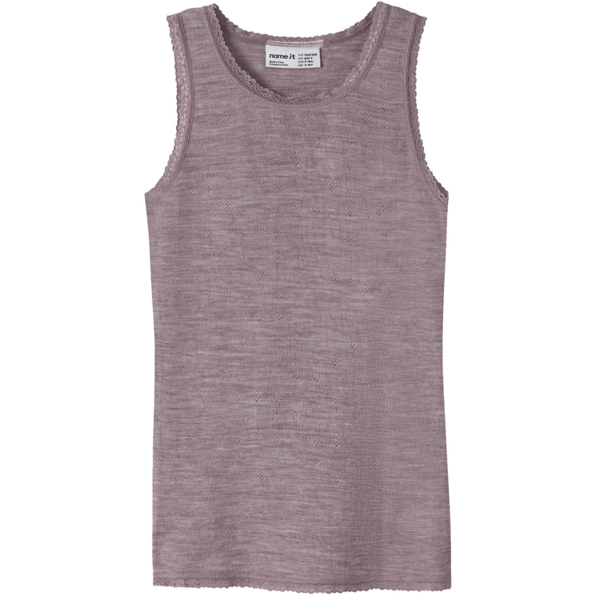 Name It Toadstool Nkfwang Wool Needle Tank Top