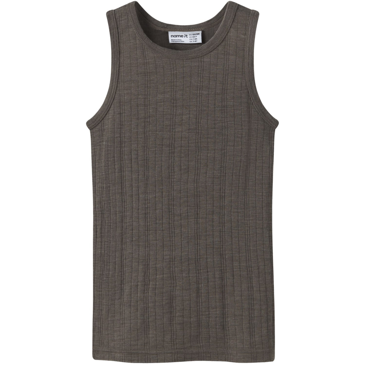 Name It Morel Nkmwang Wool Needle Tank Top