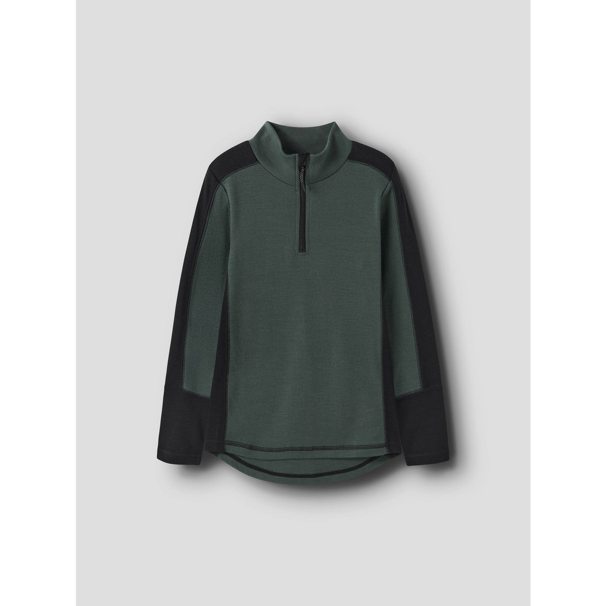 Name It Jungle Green Nkmwillo Wool Ls Turtle
