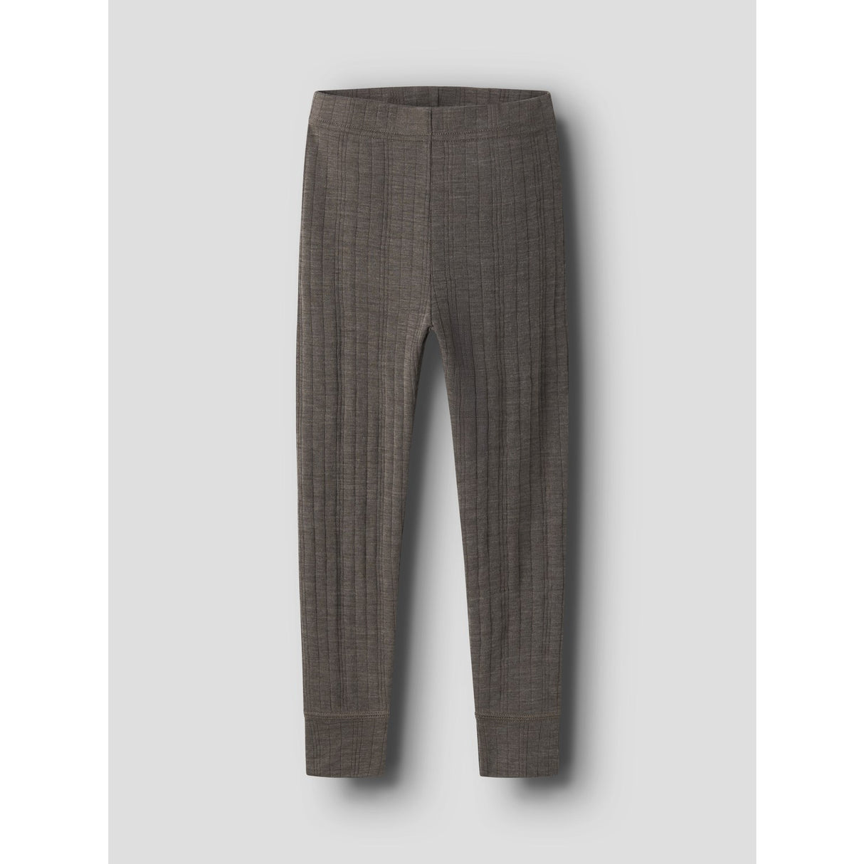 Name It Morel Nmmwang Wool Needle Longjohn Solid Noos