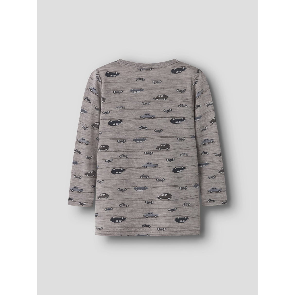 Name It Satellite Highway Nmmwang Wool Rib Ls Top Aop Noos