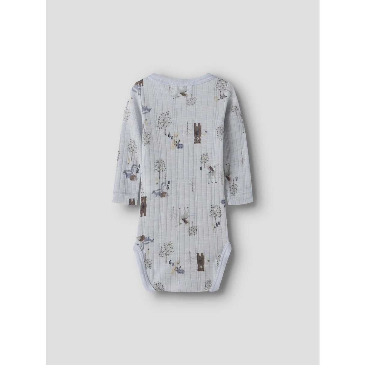 Name It Arctic Ice Forest Animals Nbmwang Wool Needle Ls Body Noos