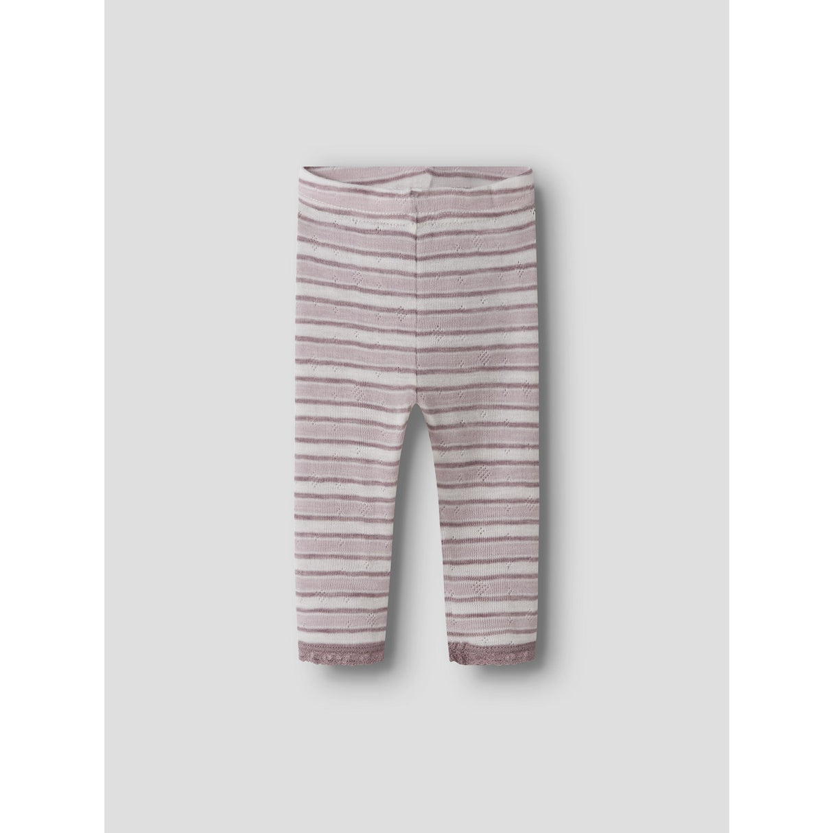 Name It Snow White Toadstool+Violet Ice Nbfwang Wool Needle Leggings Noos