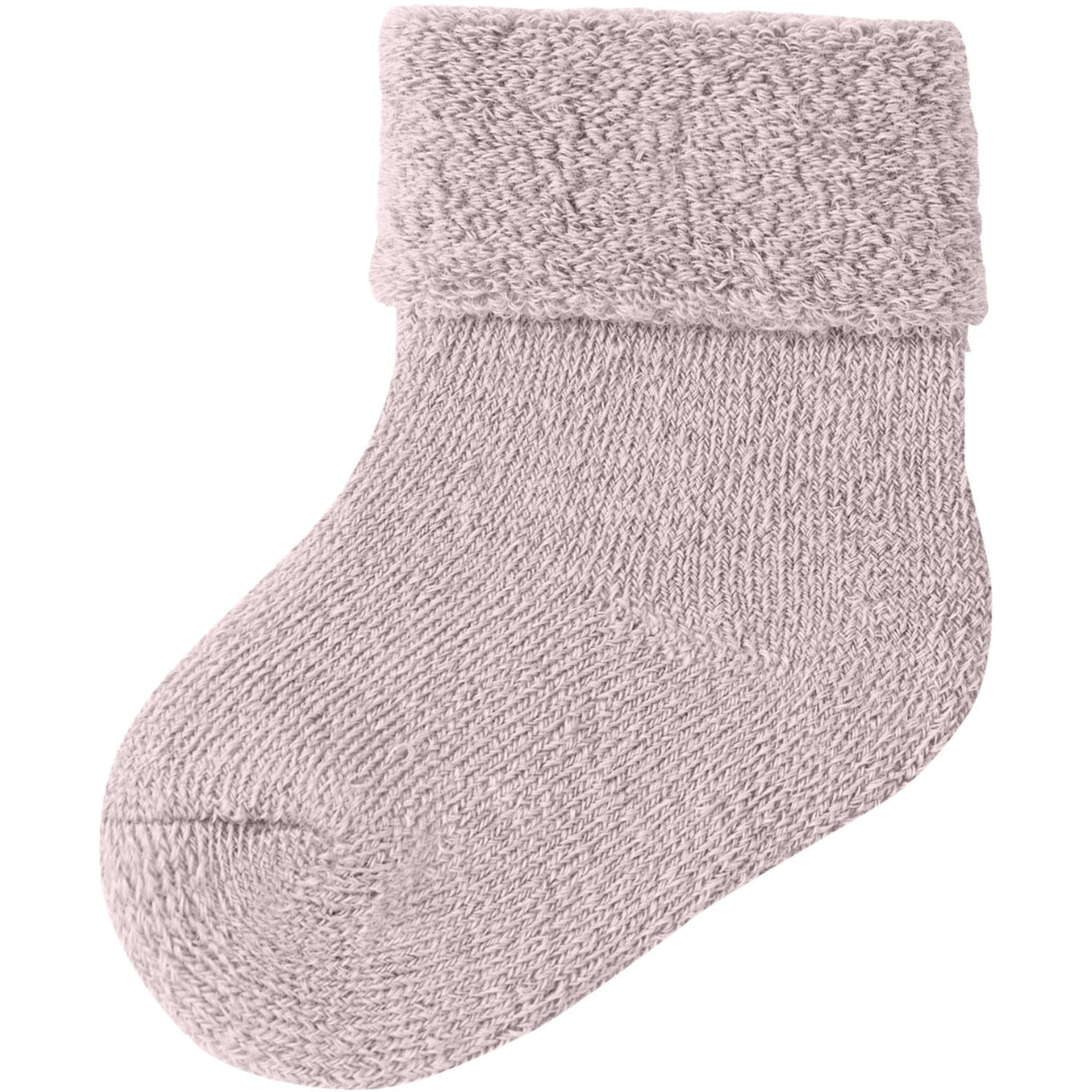 Name It Violet Ice Nbnwaksi Wool Terry Socks Turndown