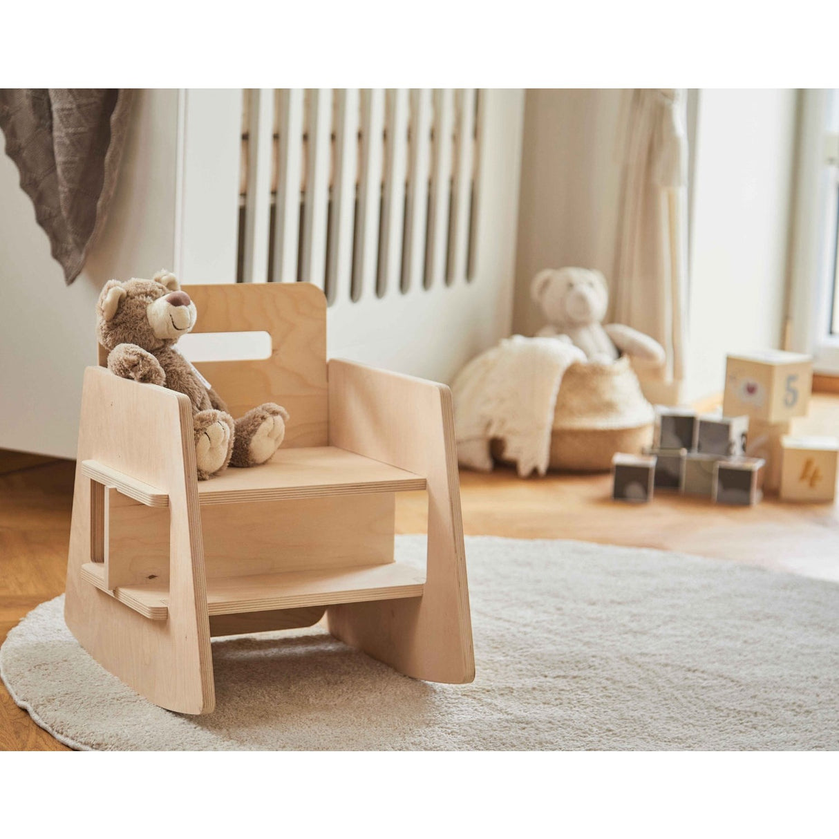 Manis-h Snow White Delt Sengehest Til Baby Bed