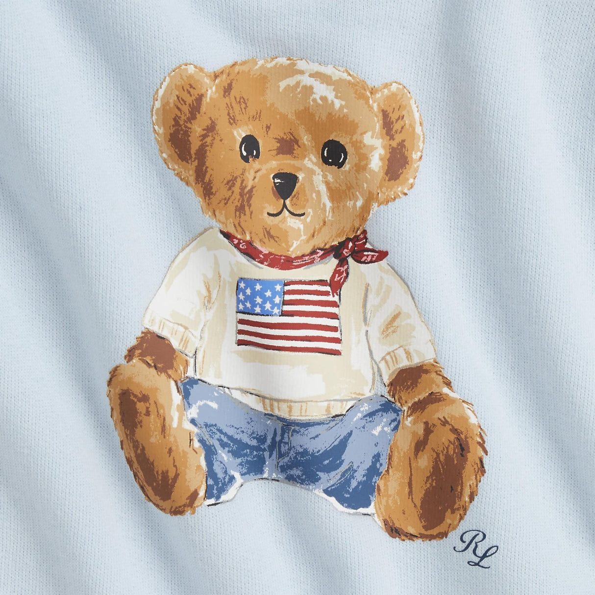 Ralph Lauren Baby Beryl Blue Pant Set