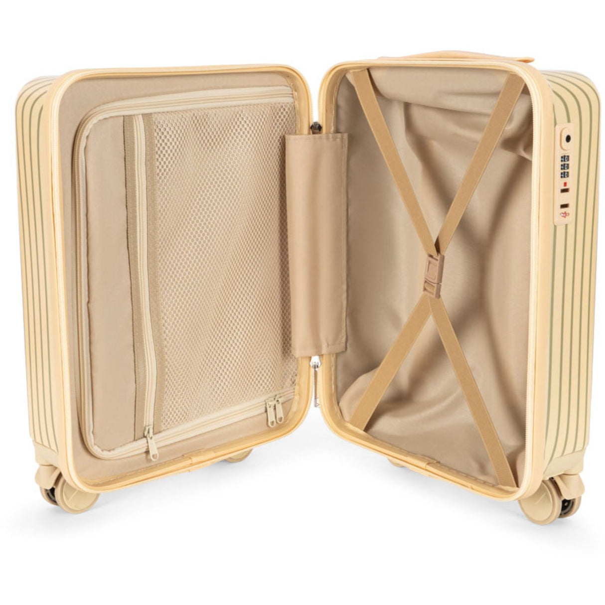 Konges Sløjd Tea Stripe Travel Suitcase