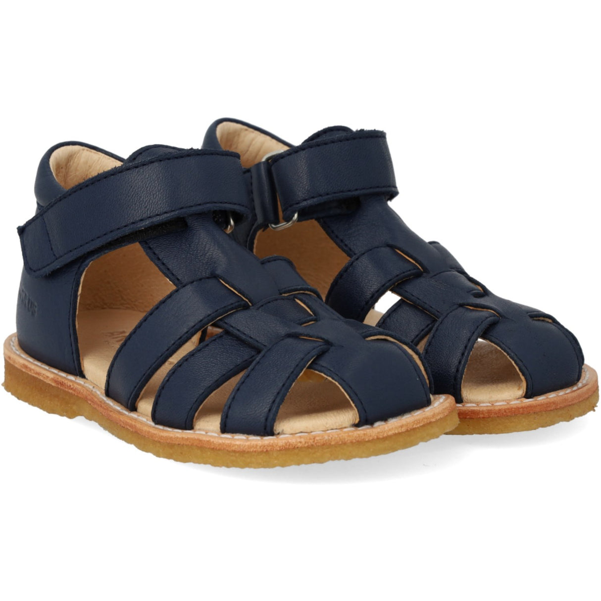 Angulus Navy Beginner Sandal Med Velcro Closure