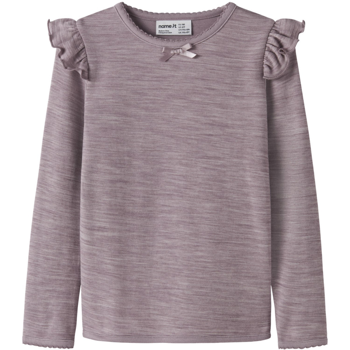 Name It Toadstool Nmfwyla Wo/Vi Ls Top