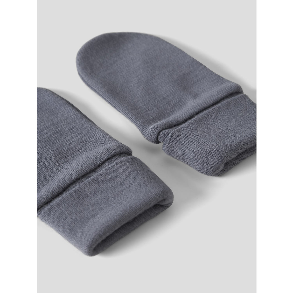 Name It Folkstone Gray Nmmwillit Wool Mittens W/Thumb
