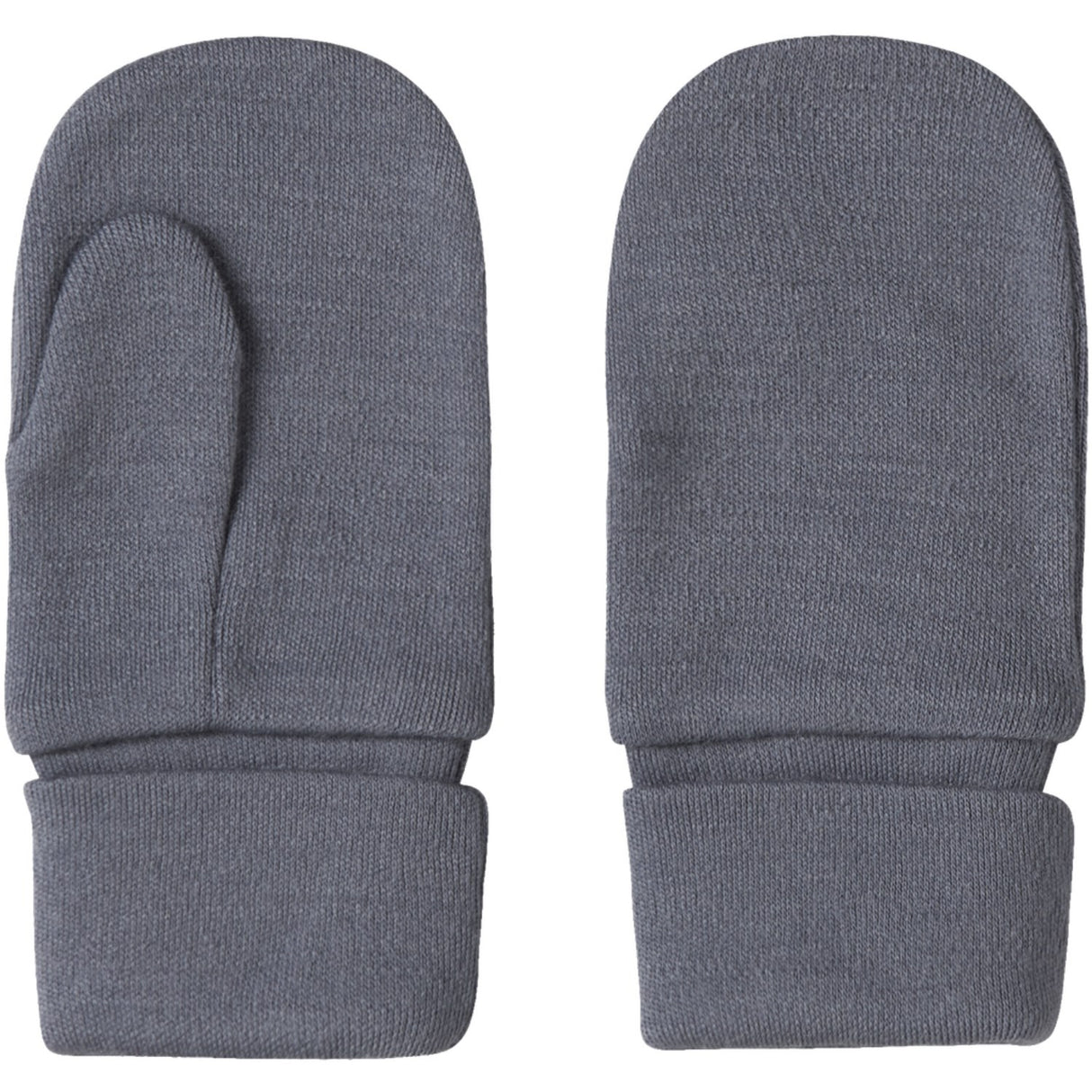 Name It Folkstone Gray Nmmwillit Wool Mittens W/Thumb